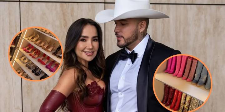 Jessi Uribe revela el impresionante clóset de Paola Jara con cientos de prendas de lujo: “Como un almacén”