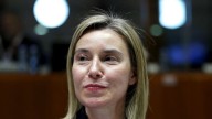 La exjefa de la diplomacia europea Federica Mogherini y otras dos personas, detenidas por un supuesto fraude de financiación