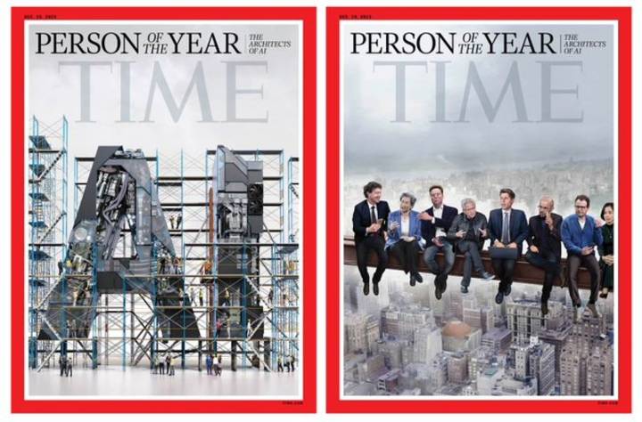 Time magazine names ‘Architects of AI’ as its person of year for 2025