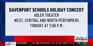 Davenport Schools holiday concern to be held Tuesday