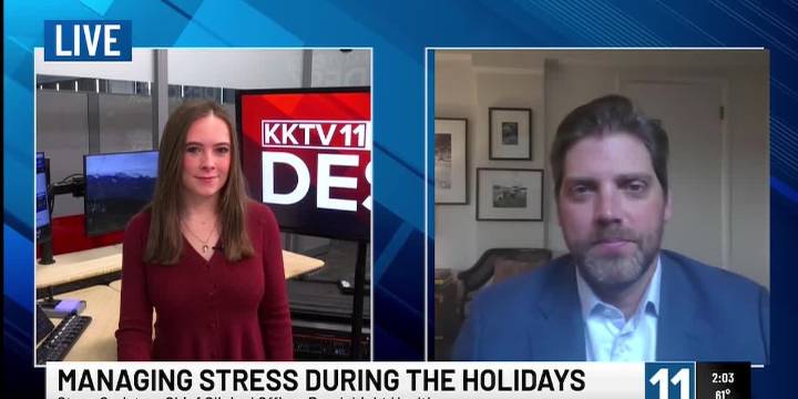 Colorado clinic speaks with 11 News about stress during the holidays