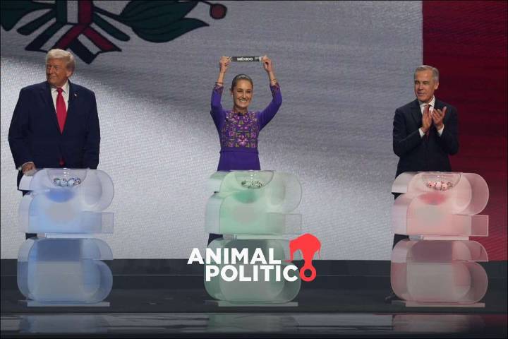 México, “orgulloso” de albergar su tercer Mundial: Sheinbaum en el sorteo de 2026