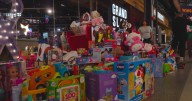 Texas Rangers Toy Drive at Globe Life Field in Arlington collects over 1,000 toys for Mission Arlington