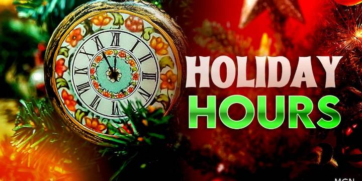 Columbus government announces holiday service changes for Christmas, New Year’s