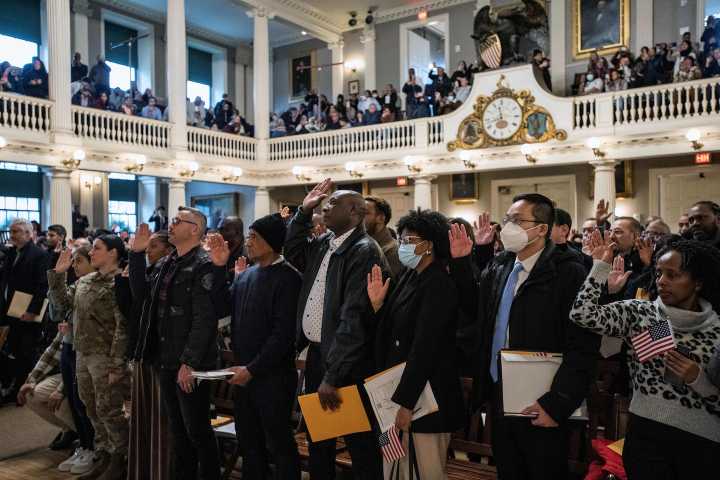 Cracking down on citizenship ceremonies encourages illegal immigration