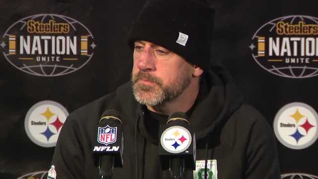 Aaron Rodgers' bloody nose a fitting symbol for the hurting Steelers in lopsided loss to Bills