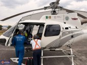 Por aire y tierra, el apoyo a heridos en Coahuayana;despliegan operativo en conjunto: Raúl Zepeda