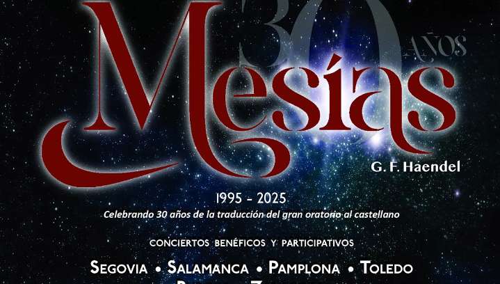 Concierto en Salamanca para celebrar los 30 años de la traducción al castellano del 'Mesías' de Haendel