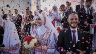 Mass wedding in Gaza celebrates new life after years of war