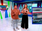 Karla Tarazona y Christian Domínguez sufren choque leve en Javier Prado