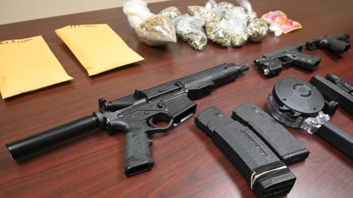 Noise complaint leads to seizure of drugs, firearms in Orangeburg, sheriff says