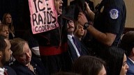 Protesters interrupt DHS Secretary Noem’s testimony