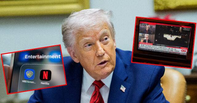 Trump Signals Opposition to Netflix Buying Warner Bros., Says CNN Should Be Sold as Part of Any Deal