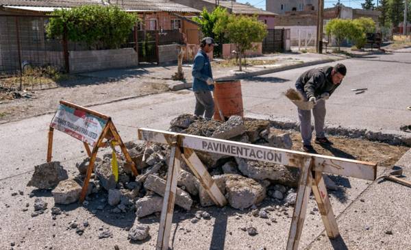 Municipio interviene las calles del barrio San Pablo para mejorar la circulación urbana