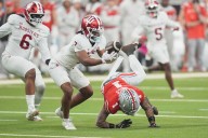 One play decided the first half of the Big Ten Championship Game and two players will decide the game: Stephen Means’ Halftime Thoughts