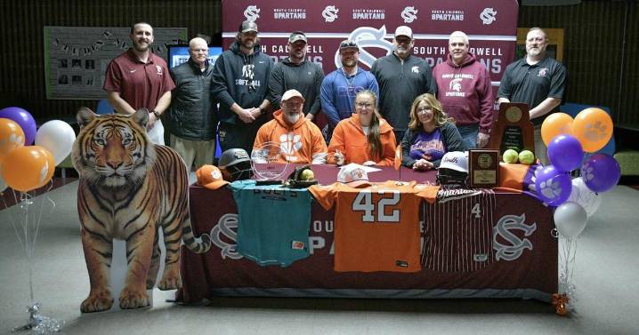 South Caldwell senior signs to play ACC softball at Clemson University