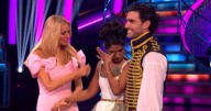 Strictly's Balvinder Sopal bursts into tears as Tess Daley steps in 