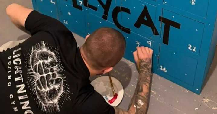 Edinburgh woman's partner built her 4ft Jellycat advent calendar worth nearly £1k