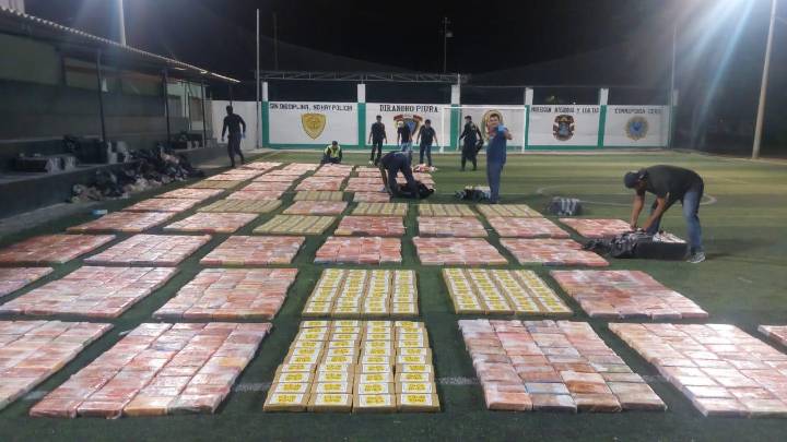 Piura: PNP decomisa más de 3.4 toneladas de cocaína y frustra envío al extranjero