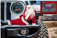 Jeeps, Santa & Breakfast at Dairy Queen: Christmas Wish Toy Drive