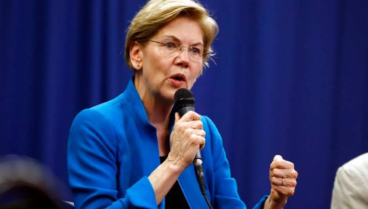 Elizabeth Warren concerned next Fed chair will be 'sock puppet'