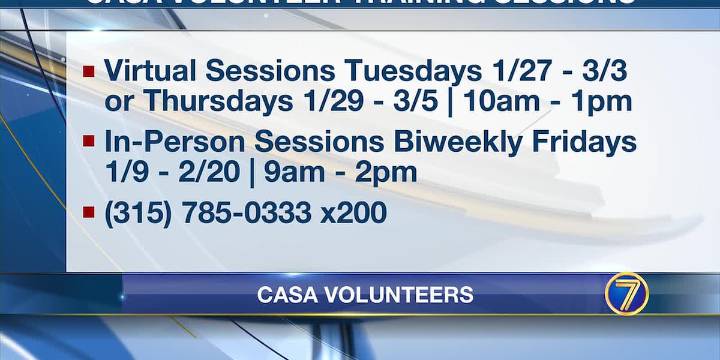 CASA seeks volunteers, plans training sessions