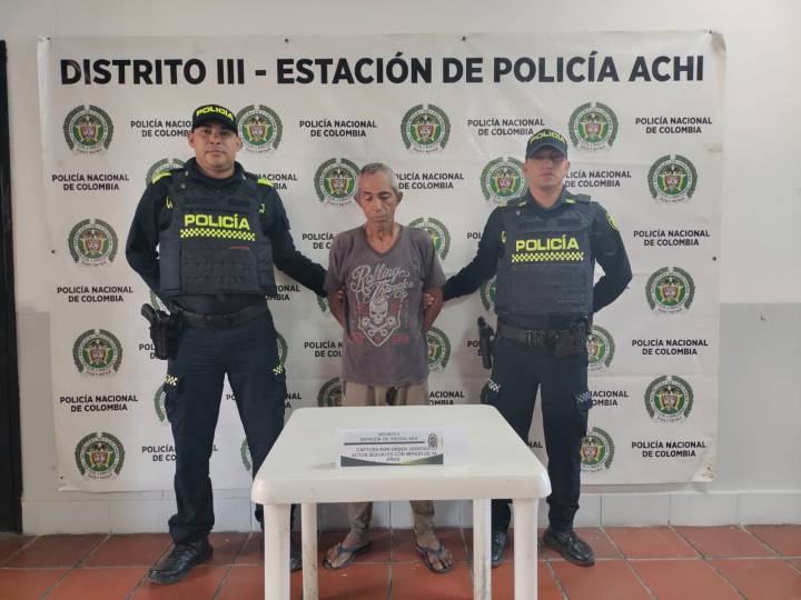 Anciano fue capturado por tener orden judicial vigente por abuso sexual con menor de 14 años