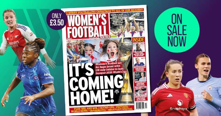 Celebrate the Lionesses: Get Your Copy of the December Edition of Women's Football News now