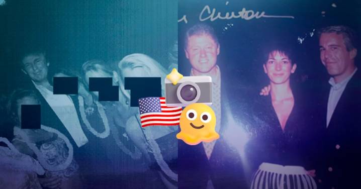 Salen a la luz nuevas fotos de Jeffrey Epstein junto a Trump y Bill Clinton