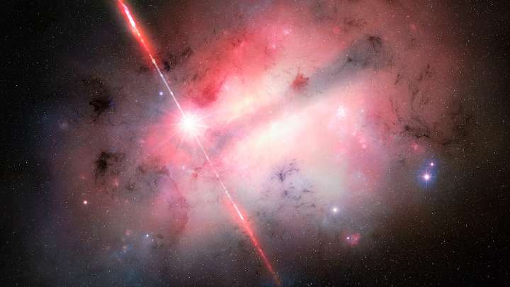 Watch a black hole fall into a star and then blow up