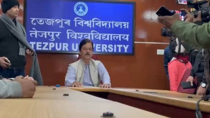 Senior Prof. Dhruba Kumar Bhattacharyya Takes Charge as Acting VC of Tezpur University
