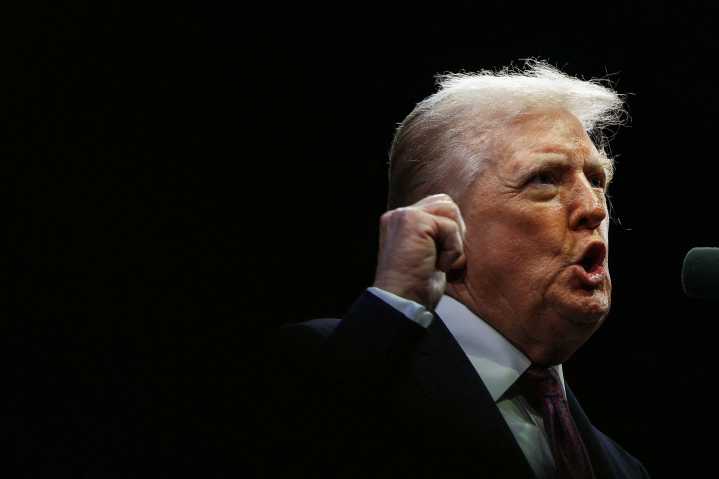 'Destroyed in its infancy!' Trump makes major AI policy announcement