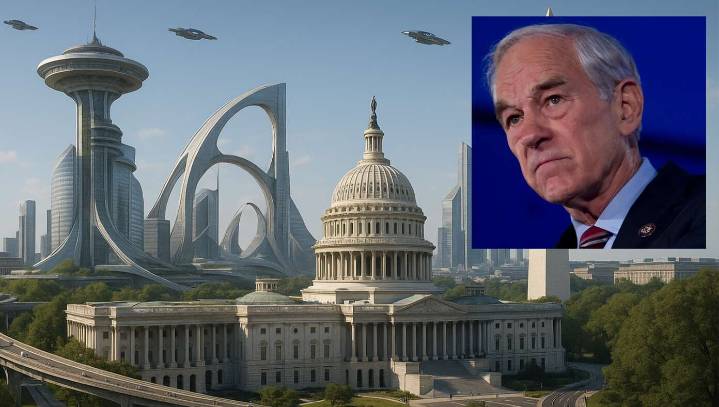 Report: Somewhere In Alternate Universe President Ron Paul Overseeing America's Next Golden Age
