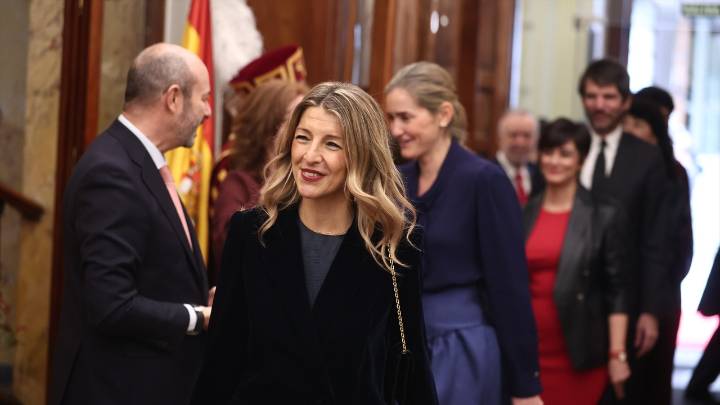 Yolanda Díaz desafía al PSOE con la vivienda y defiende que "ha llegado el momento de bajar los precios del alquiler"