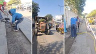 Pune: Safety Concerns Rise As CCTV Cable Work Endangers Pedestrians Near Bhairoba Nala