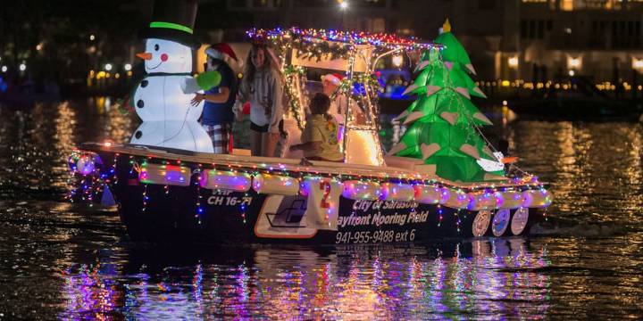 LIVESTREAM: 39th Annual Sarasota Holiday Boat Parade of Lights