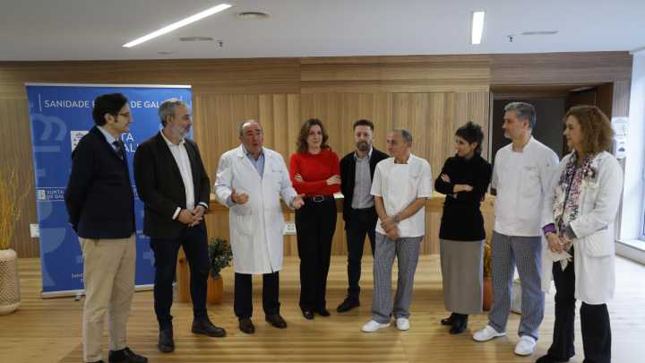 El HULA se convierte en el primer hospital público de España con el sello 'Desperdicio Alimentario Cero'