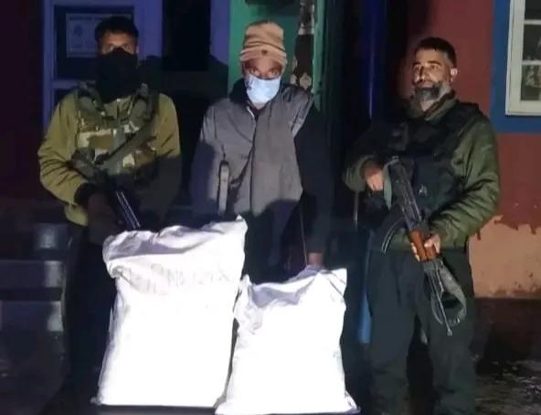 Police recover significant quantity of contraband substance from residential house in Shopian, accused arrested