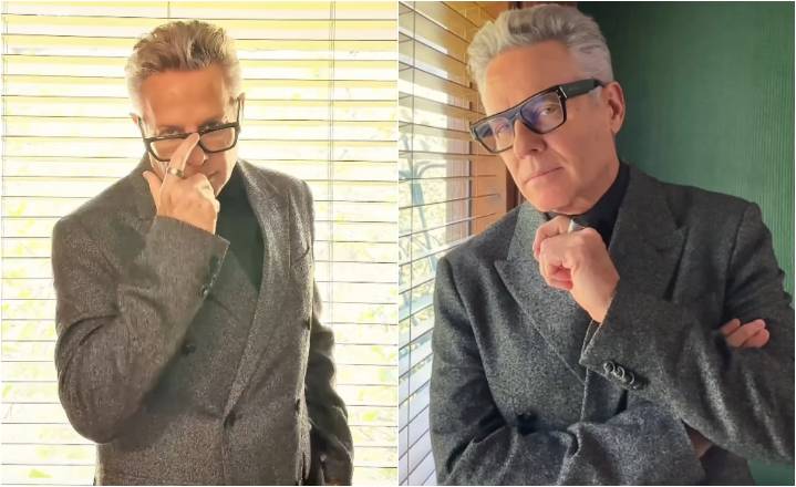 Alexis Ayala, controlador y "macho terrible", en su nuevo rol en la pantalla chica