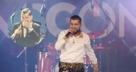 Video: Vocalista de ‘Titanes de Durango’ recibe botellazo en la cara y le abren el labio; detuvo el concierto