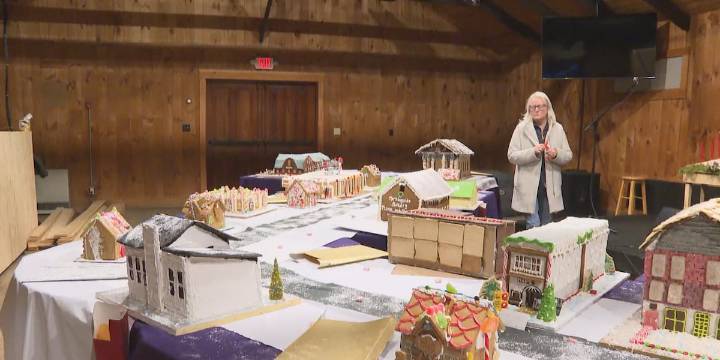 Brandon residents recreate town out of gingerbread
