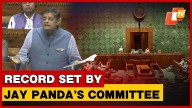 Jay Panda's Committee Presents 11 Records In One Day, Sets Parliamentary Record