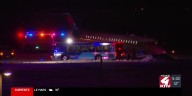 Des Moines International Airport reopens after airplane slides off runway