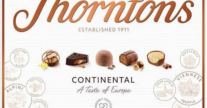 Amazon deal sees Thorntons Christmas chocolates slashed to £7.78