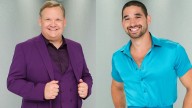 DWTS Is Known For Its Showmances, But I Still Didn't Expect To See Andy Richter And Alan Bersten Hilariously Smooching In Public