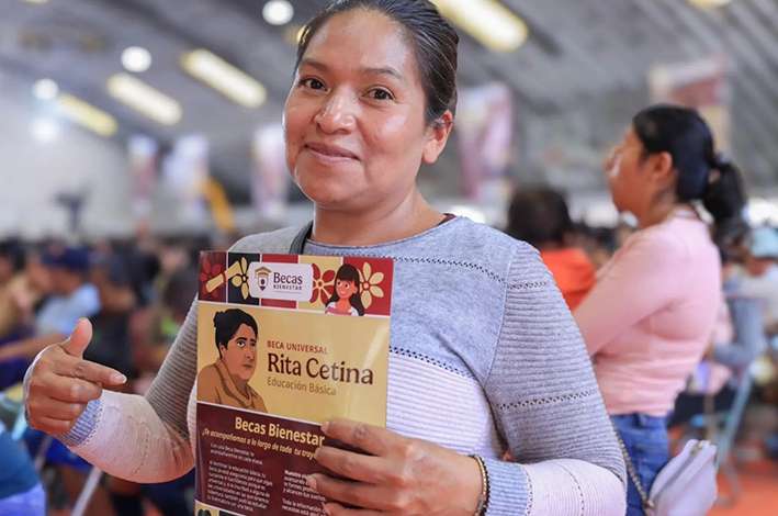 Inicia el pago de la Beca Rita Cetina