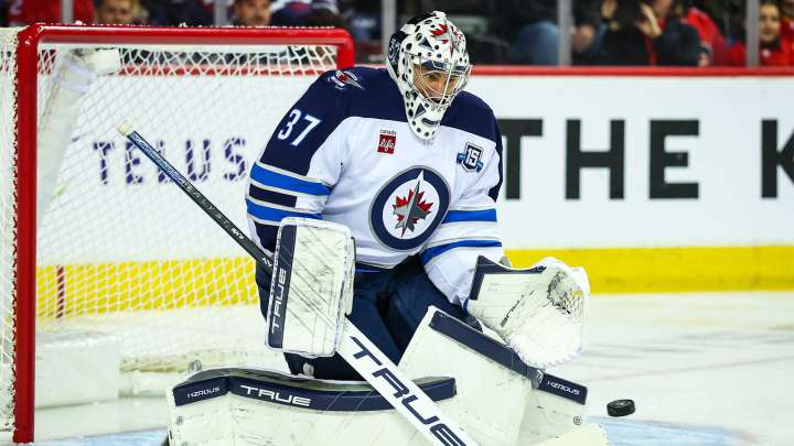 Jets’ Connor Hellebuyck could return to lineup vs. Capitals