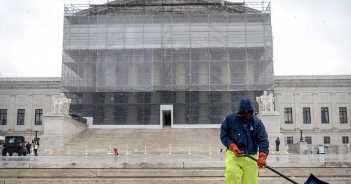 The Supreme Court weighs President Donald Trump's bid to fire independent agency board members