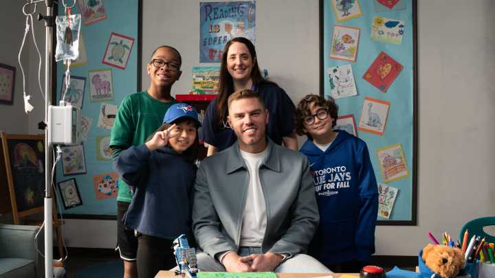 Ryan Reynolds Teams With Freddie Freeman for Holiday Campaign SickKids