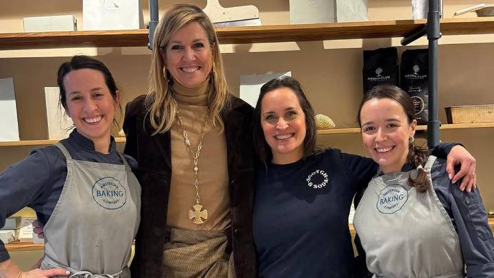 La reina Máxima Zorreguieta sorprendió a dos pasteleras argentinas en Ámsterdam